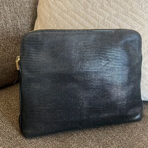 India Hicks Insider Black Clutch-
